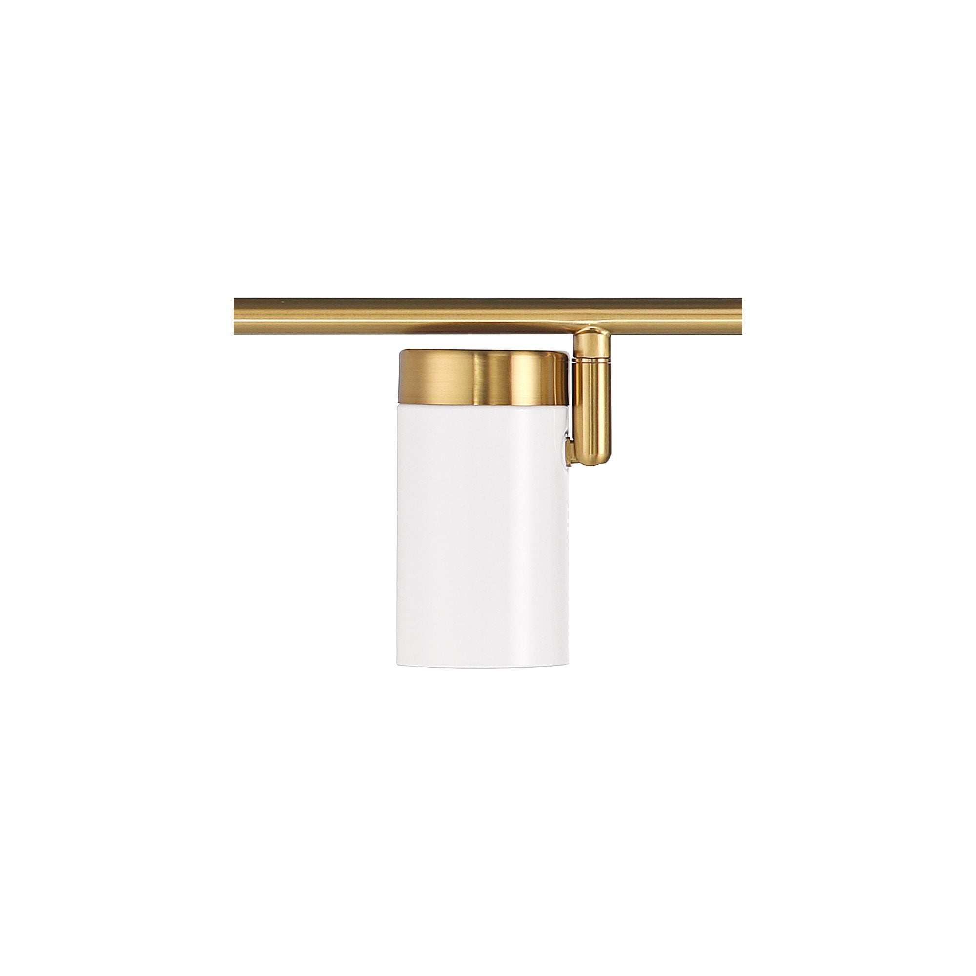 Pro Track 4-Light Heads LED Ceiling Track Light Fixture Kit GU10 Dimmable Directional Gold Black Modern Kitchen Bathroom 32 1/4" Wide
