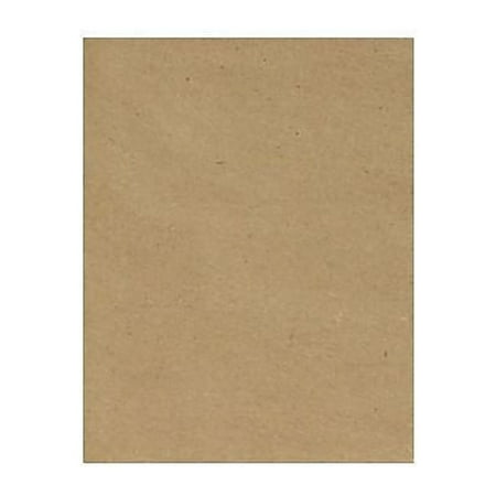 UPC: 0638499434206 | LUX 148 lb. Cardstock Paper 8.5  x 11  Grocery Bag Brown 50 Sheets/Pack (81211-C-18GB-50)
