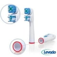 thumbnail image 2 of Alayna Double Clean Adult Plaque Removing Toothbrush Replacement Heads for Oral-B Electric Toothbrush, Pack of 16 Soft, 2 of 7
