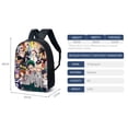 thumbnail image 2 of Mochila My Hero Academia Midoriya Izuku Todoroki Shoto, 2 of 2
