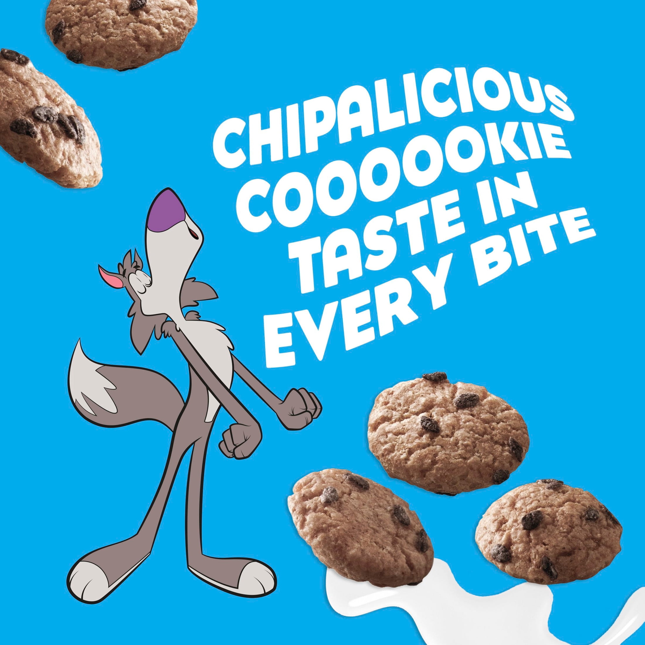 Cookie Crisp Cereal, Chocolate Chip Cookie Taste, Made with Whole Grain, Value Bag, 35 oz