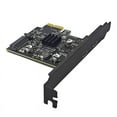 thumbnail image 2 of 2Port PCIE Card PCI Express 3.0 X1 to Dual USB Expansion Card SATA Power USB3.2 Gen2 10Gbps ASM3142 Chip for Desktop PC, 2 of 6
