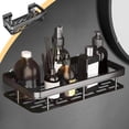 thumbnail image 1 of Cagogo Clearance under $5 Shower Caddy Adhesive Shower Organizer Bathroom Shower Shelves, Shelf for Inside Shower Storage, Rustproof Stainless Steel No Drilling Rack Home Decor, 1 of 6