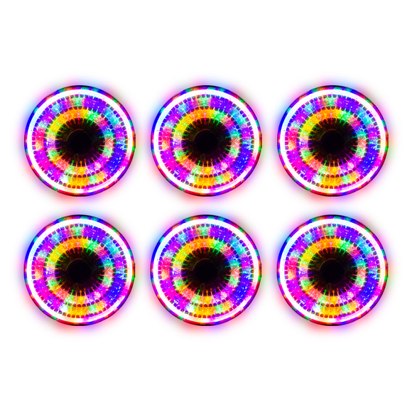 Luz Led Multicolor Importadora La Merced serie Navideña 140 Focos 6.3 m 8 funciones