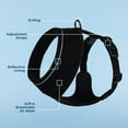 thumbnail image 6 of AeroLite No Pull Mesh Dog Harness with Lightweight, Soft, Breathable Chest Coverage, Reflective Stitching, and Adjustable Straps for Walking, Running, Training, Heavy Duty and Durable, 6 of 7