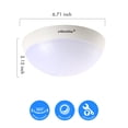 thumbnail image 2 of Invisible Motion Activated Ceiling or Wall Mount LED Light (EE110WMC), 2 of 10