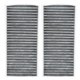 thumbnail image 2 of Filtro De Aire Acondicionado Para Cabina De Coche, Repuesto A2108300018, Compatible Con Clase E W210, 2 Uds., 2 of 7