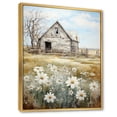 thumbnail image 2 of Designart "Quiet Retreat at the Farmhouse II" Floral Floater Framed Canvas Print, 2 of 7