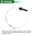 thumbnail image 6 of Unique Bargains Engine Oil Dipstick Oil Level Dip Stick Double Hole Indicator for Chevrolet Express 2003-2014 Plastic Black, 6 of 6