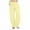 Yellow, variant on XuJwPNcy Womens Casual Cotton Linen Pants Lightweight Drawstring Waist Wide Leg Pant Solid Lounge Trousers