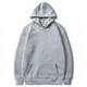 thumbnail image 3 of WILLBEST Sudaderas En Pareja Male Long Sleeve Hooded Sweatshirt Solid Color Back Print Sweatshirt Grande, 3 of 5
