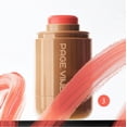 thumbnail image 2 of Pocket Blush Stick, 3-In-1 Buildable Natural Matte Blush Stick For Cheeks, Eyes, And Lips, Hydrating Formula, Non-Greasy, All Day Wear, Easy Applica, 2 of 5