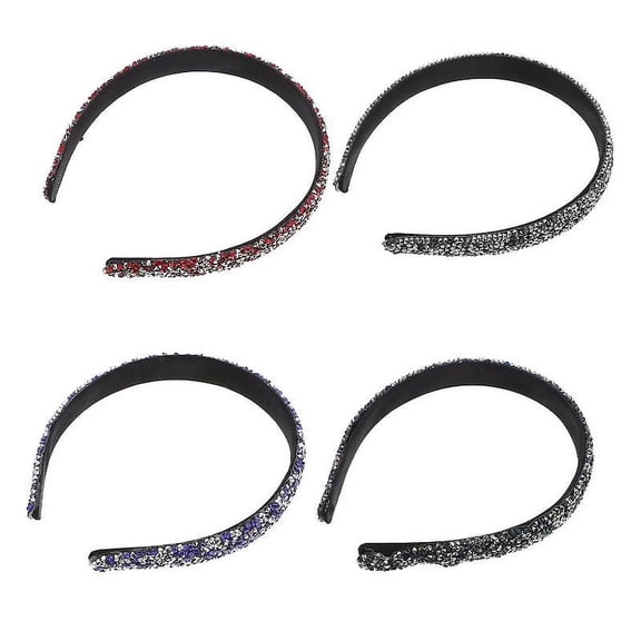 4pcs Rhinestone Headbands
