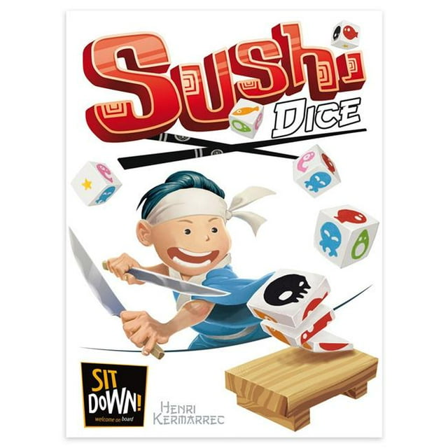 Dude Games DGSSD01 Jeu de Sushis et Jeux de Société