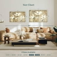 thumbnail image 4 of Elephant Stock Pencil Floral Iii Wall Art - Horizontal Canvas Wall Art - Living Room Wall Decor - Floral And Botanical Canvas - Brown And Gray Decor By Avery Tillmon - 39" x 26", 4 of 6