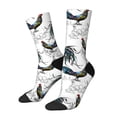 thumbnail image 1 of Fotbe Cool Chicken Calcetas Largas con Estampado para Hombre y Mujer – Calcetas de Compresión Transpirables y Elásticas, Viajar y Uso Diario Talla 5-11, 1 of 6