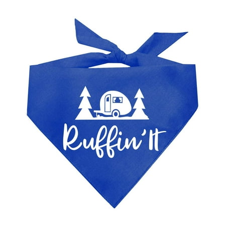 Ruffin It Camper Camping Buddy Triangle Dog Bandana