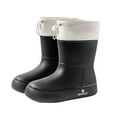 thumbnail image 4 of HAOTAGS Womens Rain Boots, Rainy Day Wear Casual Waterproof Boots Black 7, 4 of 4