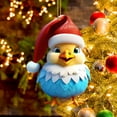 thumbnail image 6 of PRETXORVE Christmas Decorations, Christmas Tree Decorations, Cute Rooster Car Hanging ornament Home Tree Decoration Christmas Tree Decoration Home Decoration, 6 of 6