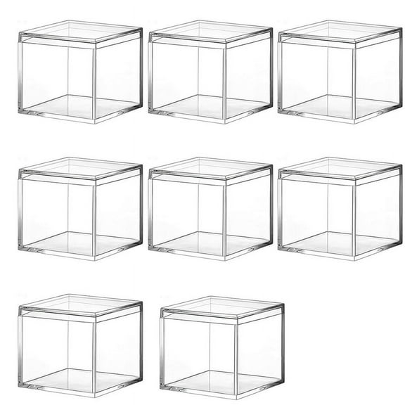 8 * storage box-Transparent