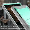 thumbnail image 2 of Dteck for Samsung Galaxy Tab S10 FE Plus Case with Kickstand, Heavy Duty Shockproof Rugged Case with S Pen Holder for Galaxy Tab S10 FE+ 13.1 inch SM-X620/X626B 2025,Green, 2 of 7