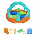 thumbnail image 1 of Bestway H2OGO! Dodge & Drench Kids Inflatable Water Park with Air Blower, 1 of 12