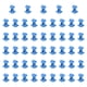 thumbnail image 5 of 50 aisladores para cercas eléctricas, ideales para jardín, agricultura y contención de mascotas. Azul, 5 of 9