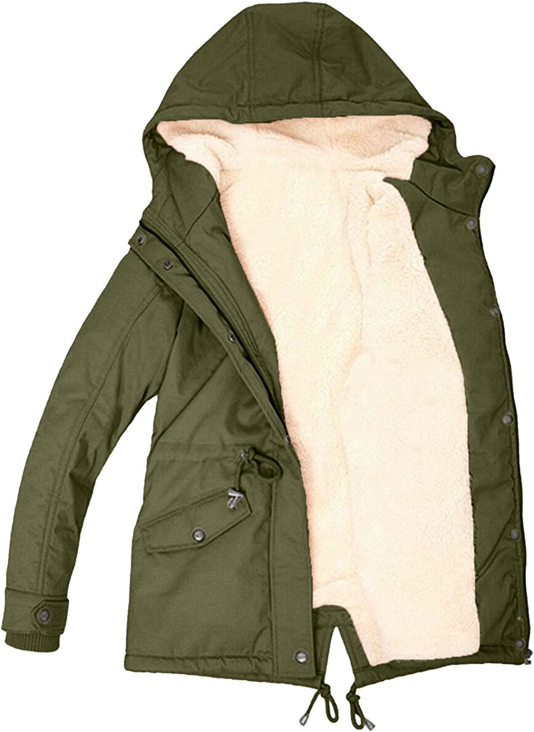 DabuLiu Women Plus Size Winter Overcoat Women's Jacket Thick Outwear