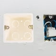 thumbnail image 4 of 10 Pcs Para Drywall Lijadora Electrical Pvc Socket Boxes Wiring White, 4 of 6