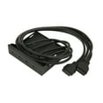 thumbnail image 1 of USB Front Panel, Support Hot Plug Dual 19 Pin 3.5 Inch 4 Ports USB Front Panel Adapter  For Floppy Bay, 1 of 8