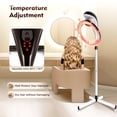 thumbnail image 6 of Wildnix Perm Machine with Adjustable Height and 360° Rotatable Ring for Hair Care, Dyeing, and Oil Treatment – Easy Installation, Universal Wheels, and High-Quality Material, 6 of 6