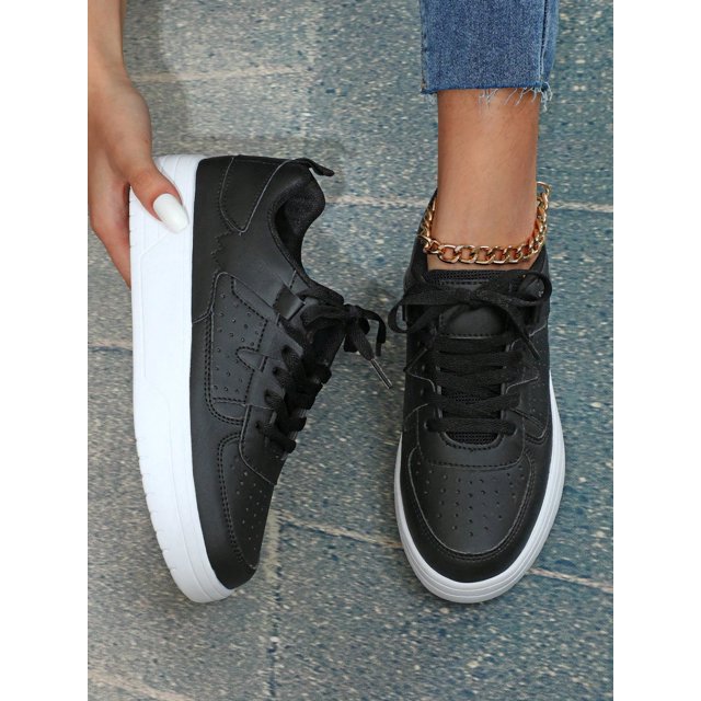 Beige Brown Classic Retro Style Fashion Sneakers, Vintage Feel, Comfortable, Versatile, Designed For Urban Life, With Lace-up, Suitable For Couple Ska