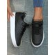 thumbnail image 1 of Women Colorblock Lace-up Front Skate Shoes, Sporty Sneakers, 1 of 4