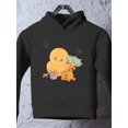 thumbnail image 3 of Cute Baby Chicken W Gummy Eyes Hoodie Toddler -Image by Shutterstock,  2 Toddler, 3 of 4
