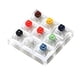 thumbnail image 1 of Probador de interruptores transparentes DIY de 9 teclas con Base acrílica jinwen Muestreador de teclado, 1 of 7
