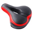 thumbnail image 1 of Soidarity Sillín de bicicleta reflectante a prueba de golpes asiento de bicicleta bicicleta de montaña ciclismo funda de asiento cojín Ciclismo negro rojo Soidarity HW4563-02B, 1 of 6