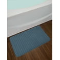 thumbnail image 2 of Oriental Bath Mat, Ethnic Themed Continuing Ornamental Motif with Traditional Inspirations, Plush Bathroom Decor Mat with Non Slip Backing, 29.5" X 17.5", Turquoise Dark Blue, by Ambesonne, 2 of 2