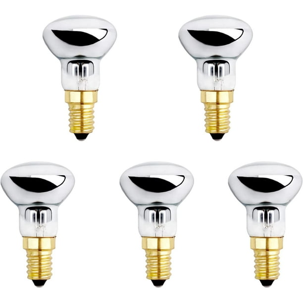 Ampoule E14 R39 25W Dimmable Blanc Chaud 2600K pour Lampe de Lave
