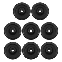 NIAIZEK Replacement Wheels for Gym Fitness Equipment, Durable Black Caster Wheels with High Load Capacity, Easy Installation, 8pcs