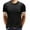 Mens T Shirts Black, variant on Mens Cotton-Blend T Shirts Short Sleeve Crewneck Tees Tops Casual Solid Color Pullover Slim Basic Comfort Loungewear Athletic Workout Tshirts Shirt