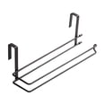 thumbnail image 2 of Over the Cabinet Kitchen Paper Towel Rack, Stainless Steel Paper Hanger Mounts on Cabinet Door, Space Saving Paper Organizer for Kitchen and Pantry, No Drill Installation, 2 of 6