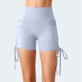 thumbnail image 4 of xfsWaSs High Waisted Biker Shorts for Women Tummy Control Soft Yoga Shorts Lightweight Stretch Workout Leggings Shorts Athletic Short, 4 of 5