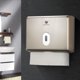 thumbnail image 1 of CHUANGDIAN Dispensador de pañuelos de baño montado en la pared Soporte de caja de pañuelos para toallas de papel de múltiples pliegues, 1 of 7