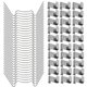 thumbnail image 1 of 100Pcs Greenhouse Clips for Glass,Stainless Steel Greenhouse Window Clips Glass Pane Fixings Clips, 1 of 4