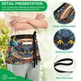 thumbnail image 4 of Yayeee Waist Apron with Pockets for Cooking Waterproof Half Server Aprons, Blue Geometric Eagle, 4 of 7