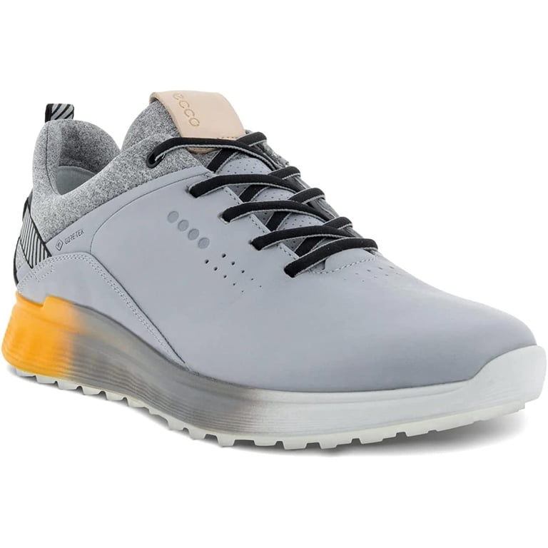 ECCO Men's S-Three Gore-tex Golf Shoe 6-6.5 Silver Grey - Walmart.com