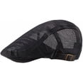 thumbnail image 4 of LinYooLi Man's Flat Cap Breathable Summer Beret Newsboy Cap Driving Cap Ventilate, 4 of 9