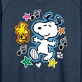 thumbnail image 3 of Peanuts - Snoopy Woodstock Patches - Women's French Terry Long Sleeve Pullover, 3 of 6