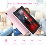 Android Tablet 7 inch, Android 12 Tablet, 4GB RAM 32GB ROM, Quad-Core Processor, Dual Camera, WiFi, 128GB Expand, Game, GMS Certified Tablets for Kids