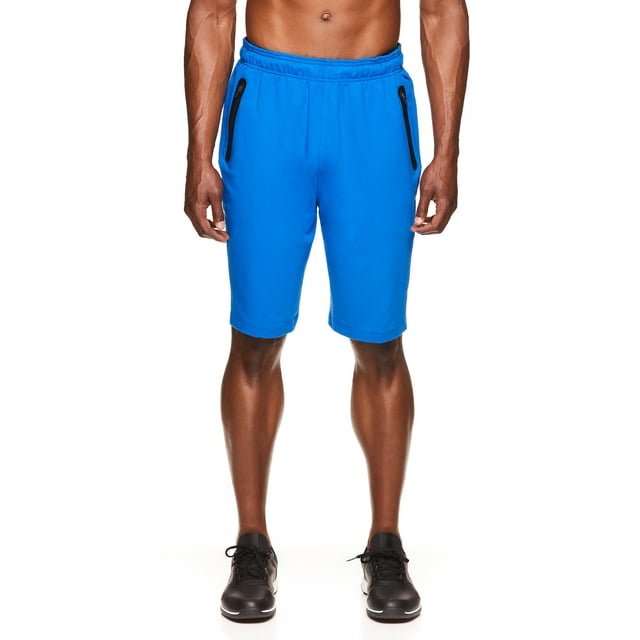 Reebok Men's and Big Men's Active Tech Terry Shorts, 10" Inseam Basketball Shorts, up to Size 3XL